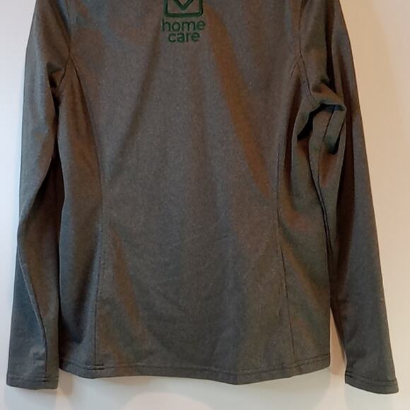 The North Face 1/4 Zip Fleece Jacket Home Care Patch Women's Sz Med EUC NICE! - Picture 11 of 12